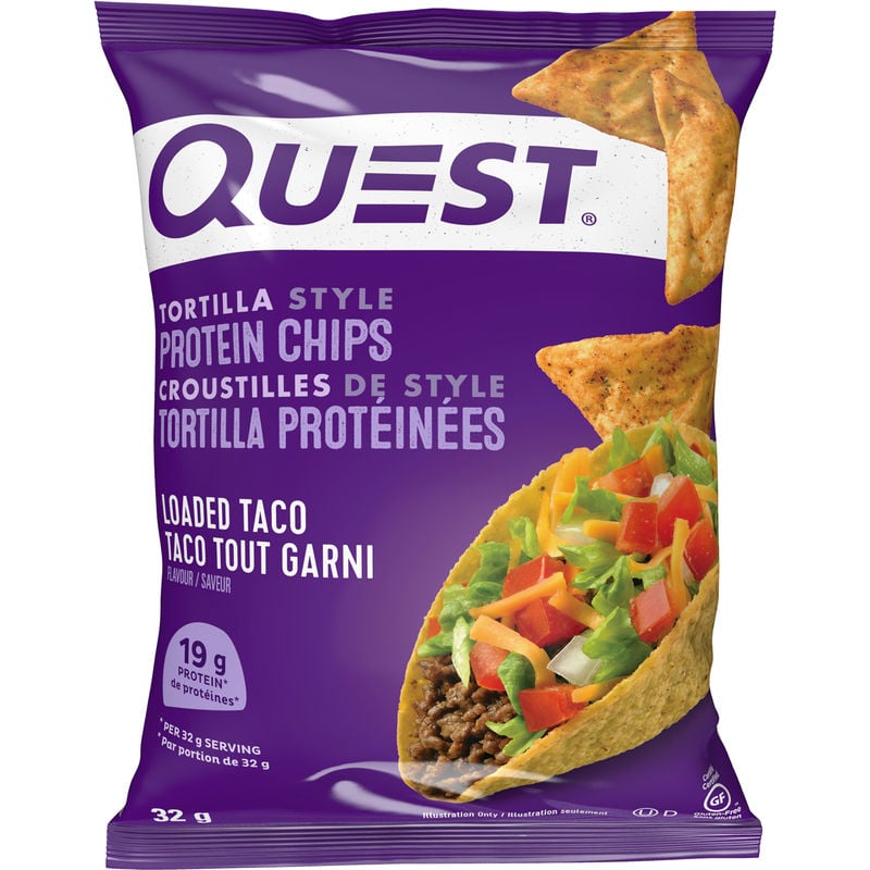 Quest Loaded Taco Tortilla Chips 32g
