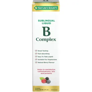 Nature's Bounty Vitamin B Complex Liquid