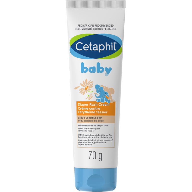 Cetaphil Diaper Rash Cream with Organic Calendula, 70g