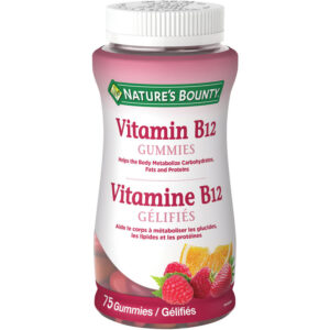 Natures Bounty Vitamin B12 Gummies 75 Count
