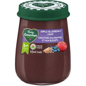 Baby Gourmet Apple Blueberry Crisp 113 mL