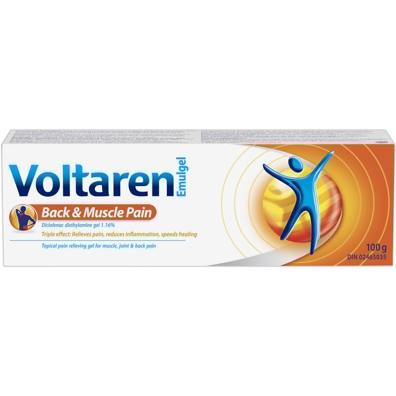 Voltaren Emulgel Back & Muscle Pain 100g
