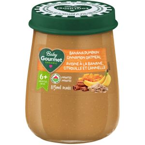 Baby Gourmet Banana Pumpkin Cinnamon Oatmeal