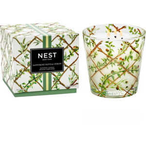 NEST Fragrances Santorini Olive & Citron Specialty 3-Wick Candle 600 g