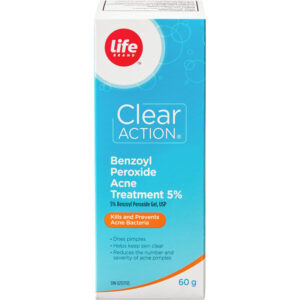 Life Brand Benzoyl Peroxide Acne Treatment 5% 60g