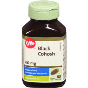 Life Brand Black Cohosh 40mg 60 Capsules