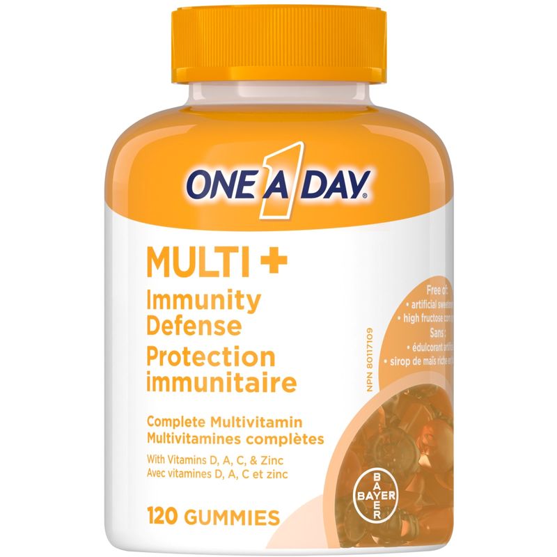 One A Day Multi+ Immunity Gummies for Adults - Daily Immune Support