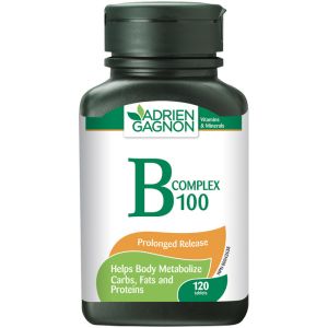 Adrien Gagnon Vitamin B Complex 100 mg (120 tab)