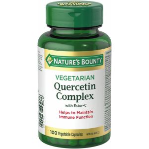 NATURE'S BOUNTY Vegetarian Quercetin Complex with Ester-C 100 Count
