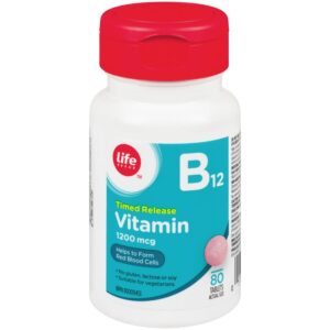 Life Brand Vitamin B12 1200mcg 80 TAB
