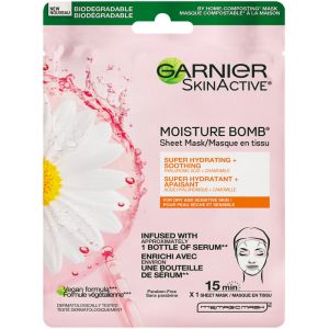 Garnier SkinActive Moisture Bomb Super Hydrating Sheet Mask with Pomegranate