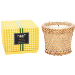 NEST Fragrances Rattan Grapefruit 3-Wick Candle 600 g