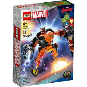 LEGO Marvel Rocket Mech Armor 76243 Building Toy Set