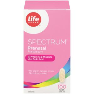 Life Brand Spectrum® Prenatal Postpartum 100 TAB