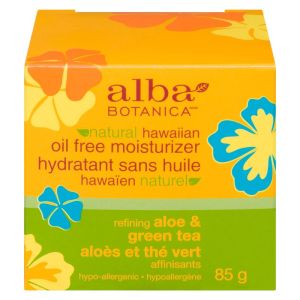 Alba Botanica Hawaiian Oil-Free Moisturizer Refining Aloe & Green Tea 85g