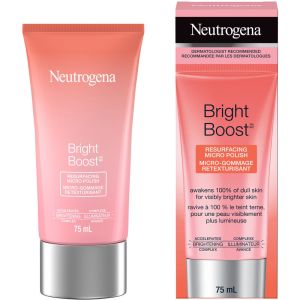 Neutrogena Bright Boost Resurfacing Micro Polish Exfoliating Face Scrub 75 mL