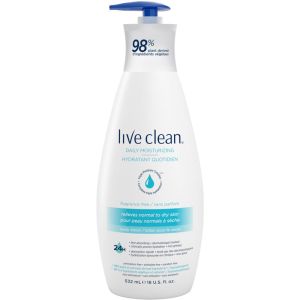 Live Clean Daily Moisturizing Body Lotion 532 mL