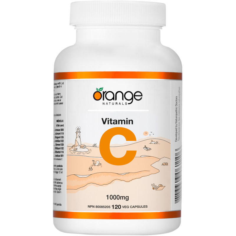 Orange Naturals Vitamin C 1000mg 120 Capsules VITAMIN C VCAPS
