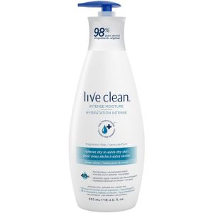 Live Clean Intense Moisture Body Lotion 532 mL