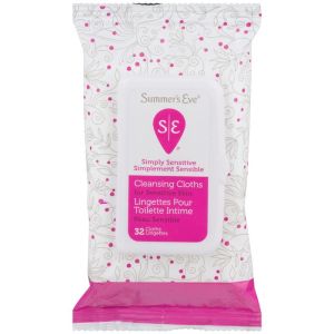 Summer's Eve Simply Sensitive Cleansing Cloths 32 ea