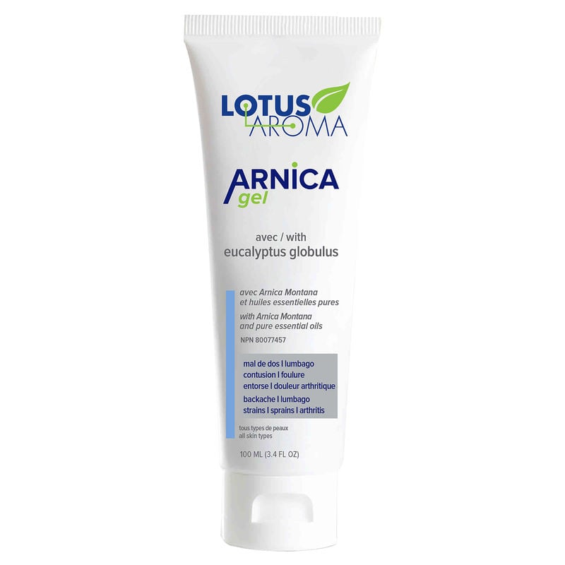 LOTUS AROMA Arnica Gel with Eucalyptus Globulus NPN 100mL