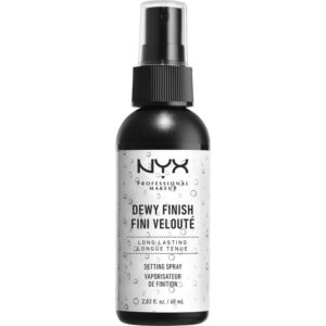 NYX Professional Makeup Dewy Setting Spray, Long Lasting, Cruelty-Free 60 mL
