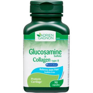 Adrien Gagnon Glucosamine Sulfate & Collagen Type II 90 Capsules