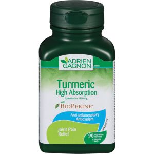 Adrien Gagnon Turmeric High Absorption 90 Capsules