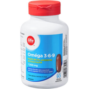 Life Brand Omega 369 1200mg 90 Capsules