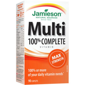 Jamieson 100% Complete Multivitamin Max Strength Caplets
