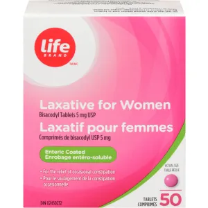 LB Laxative For Women 50 ea - Relief for Occasional Constipation