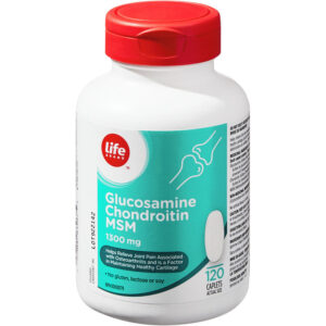 Life Brand Glucosamine Chondroitin MSM 1300mg 120 CPL