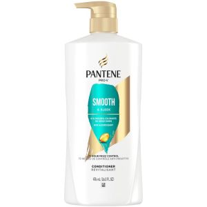 Pantene PRO-V Smooth & Sleek Conditioner, 16.0oz/476mL - Long Lasting Frizz Control