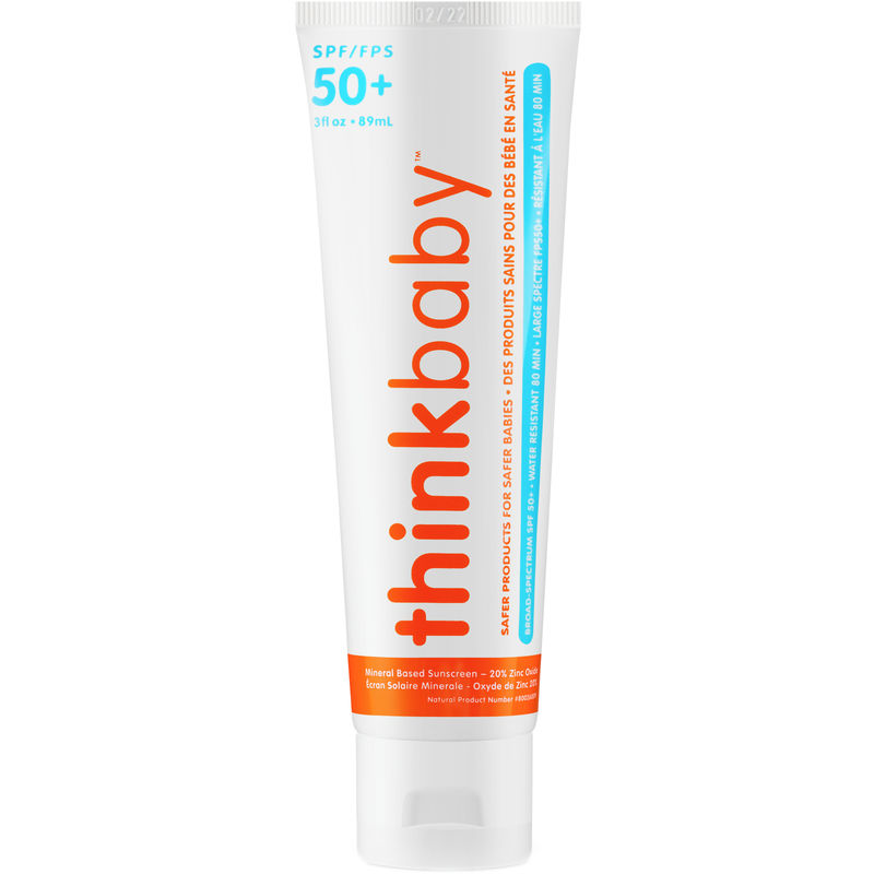 Thinkbaby Safe Mineral Sunscreen SPF 50+ 89 mL
