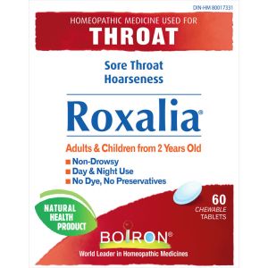 Boiron Roxalia Sore Throat Relief Tablets