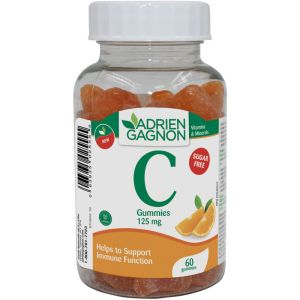 Adrien Gagnon Vitamin C 125 mg Gum Sugar Free