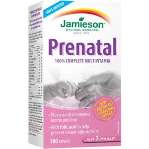 Jamieson Prenatal 100% Complete Multivitamin 100 Count