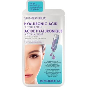 Skin Republic Hyaluronic Acid + Collagen Face Mask