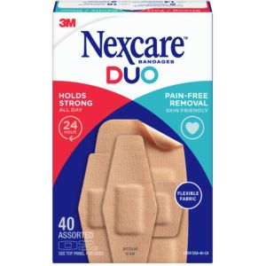 Nexcare DUO Bandages - Flexible Fabric Bandages