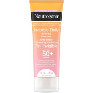 Neutrogena Invisible Daily Defense Sunscreen Lotion Spf 50+