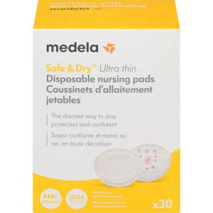 Medela Safe & Dry™ Super Absorbency Nursing Pads 30 Count