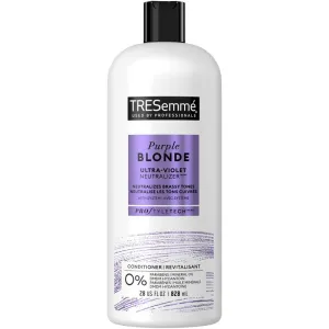 TRESemme Purple Blonde Conditioner for Blonde or Silver Coloured Hair + Ultra-Violet Neutralizer Formulated with Pro Style Technology 828 mL