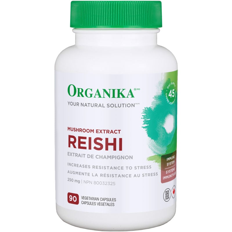 Organika Reishi Vegetarian Capsules 90 Capsules