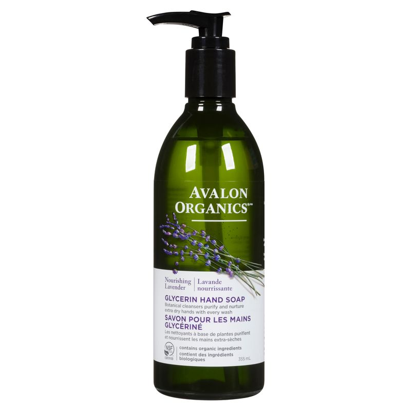 Avalon Organics Nourishing Lavender Glycerin Hand Soap 355mL
