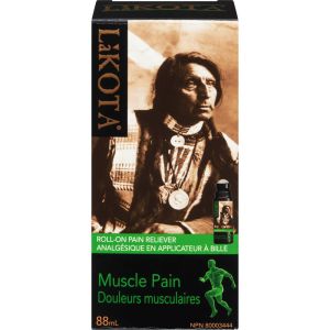Lakota Muscle Pain Roll On Pain Reliever 88 mL