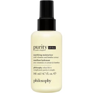 Philosophy Purity Made Simple Oil-Free Mattifying Moisturizer with Vitamins and Bamboo Extract 141 mL