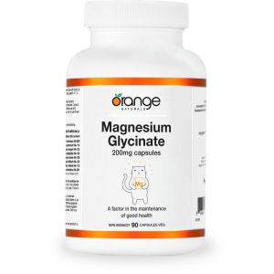Orange Naturals Magnesium Glycinate 200mg 90 Capsules
