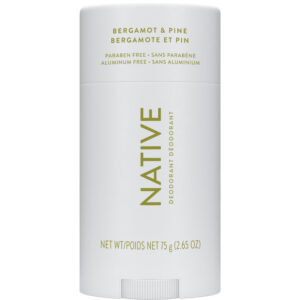 Native Deodorant Bergamont & Pine 75 g - Aluminum-Free and Effective