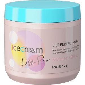 Ice Cream LISS-PRO Mask 500 mL - Smoothing Mask for Unruly, Frizzy Hair