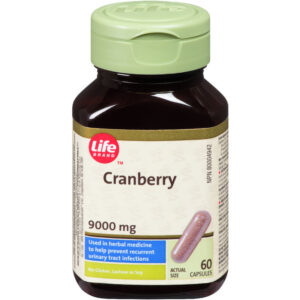 Life Brand Cranberry 250mg Capsules